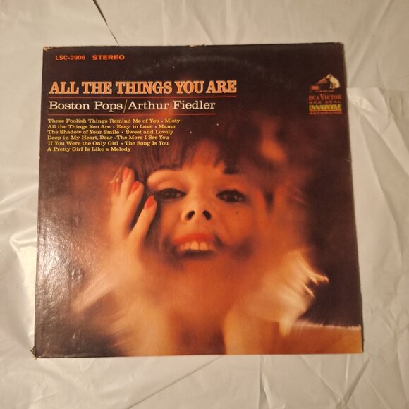 boston pops all the things you are lp record - Picture 1 of 4